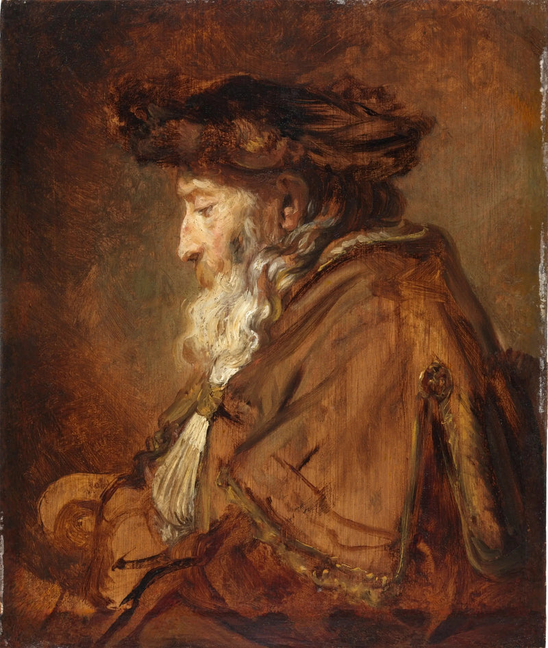 Stary mężczyzna - Rembrandt