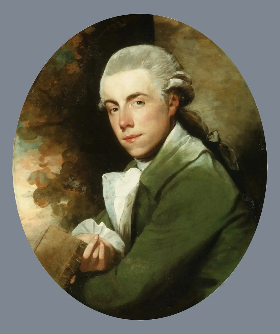 Mężczyzna w zielonym płaszczu - Gilbert Stuart