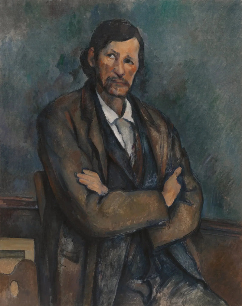 Mężczyzna z założonymi rękami - Paul Cézanne