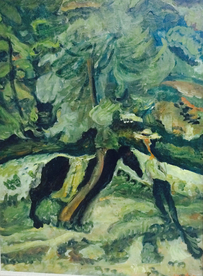 Mężczyzna z koniem - Chaim Soutine