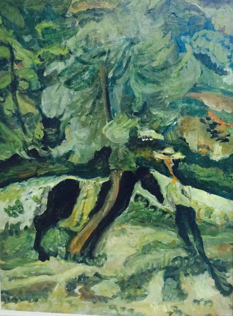 Mężczyzna z koniem - Chaim Soutine