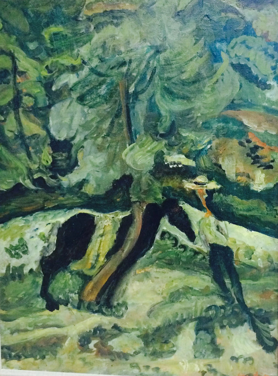 Mężczyzna z koniem - Chaim Soutine