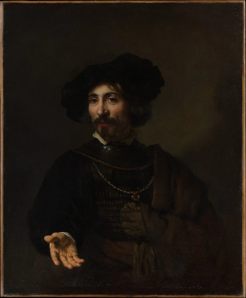 Homme avec un gorgerin d'acier - Rembrandt