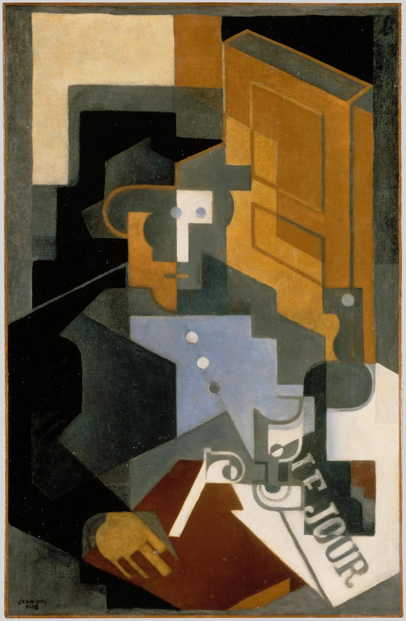 Mężczyzna z Touraine - Juan Gris