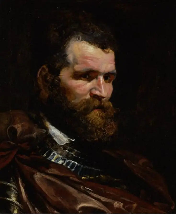 Mężczyzna w zbroi - Peter Paul Rubens