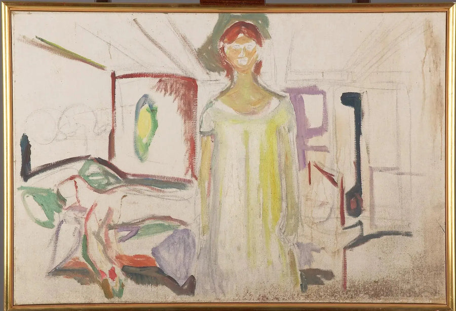 Mężczyzna i Kobieta - Edvard Munch