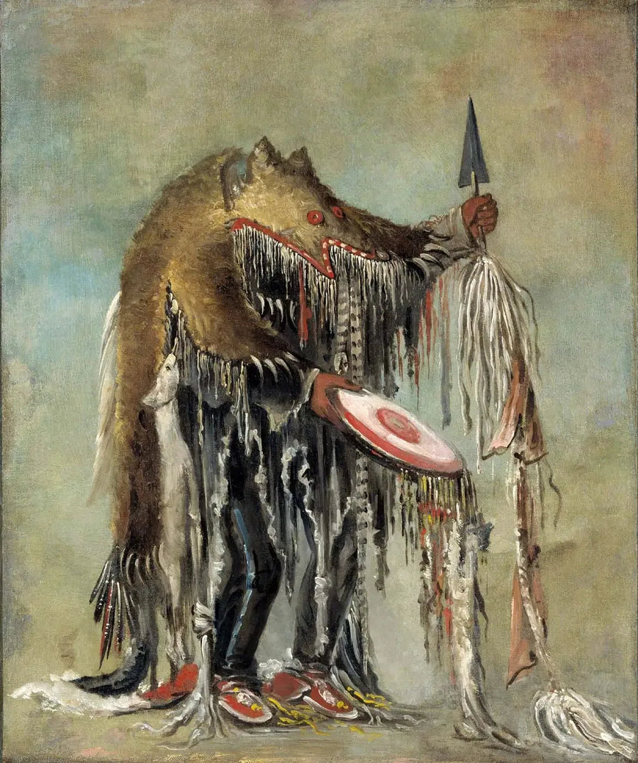 Mężczyzna medycyna - George Catlin