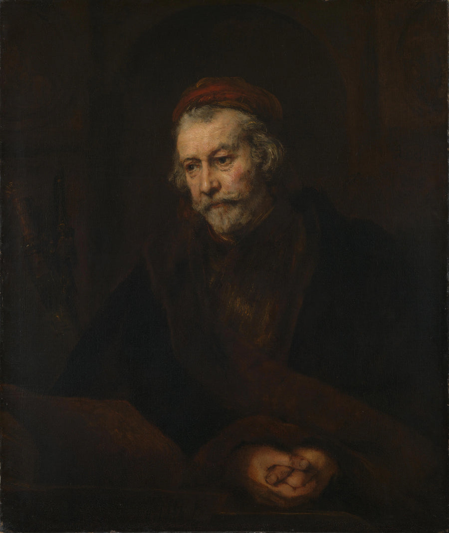 Portret mężczyzny jako apostoła Pawła - Rembrandt