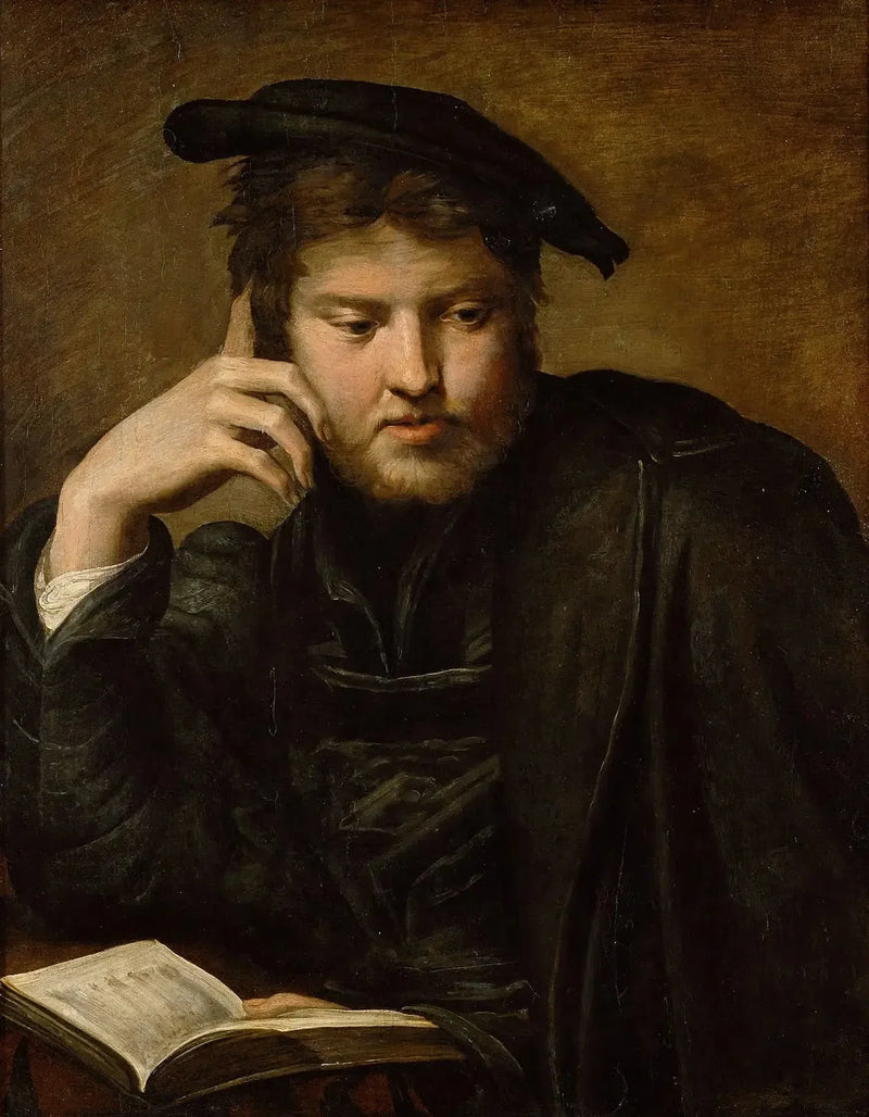 Mężczyzna trzymający książkę - Parmigianino