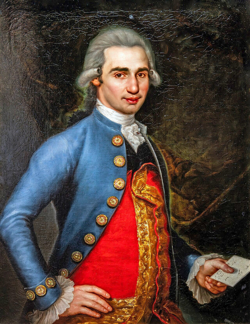 Mężczyzna trzymający list - Francisco Bayeu