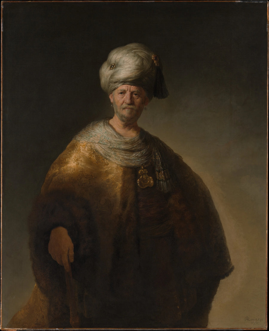 Portret orientalnego szlachcica - Rembrandt