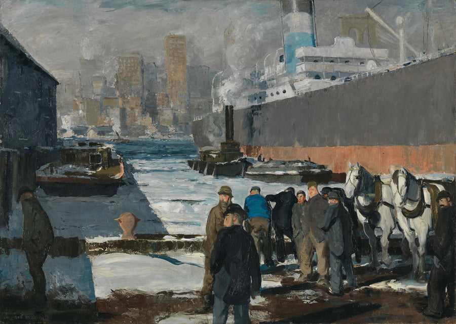 Les Hommes des docks - George Bellows