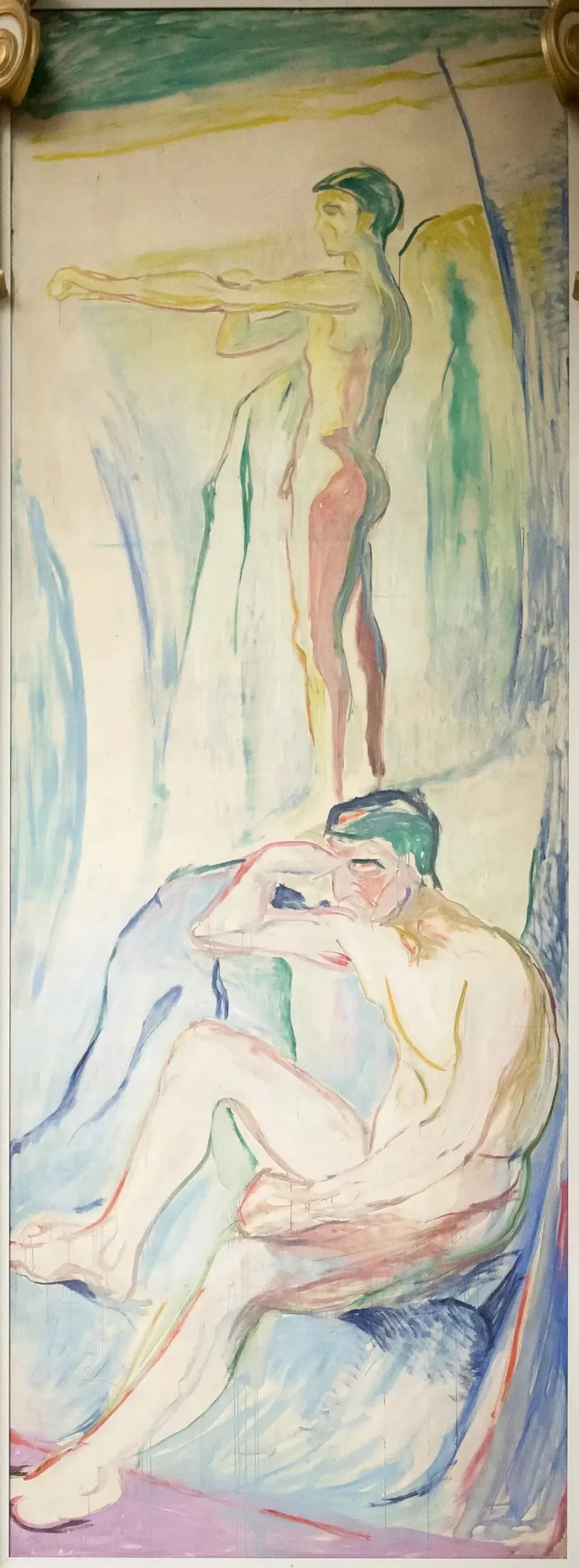Mężczyźni zwróceni ku słońcu - Edvard Munch