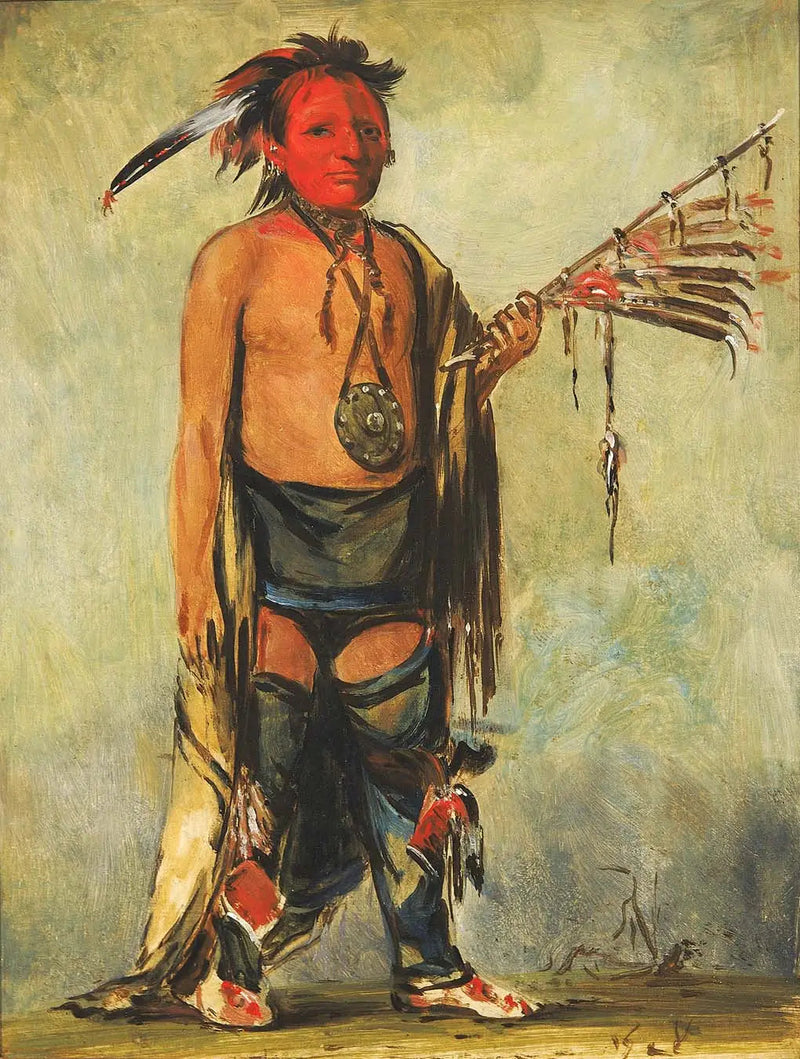 Hoo-w'a-ne-kaw, mały łaniec - George Catlin