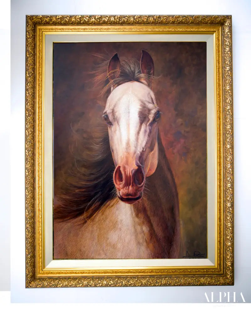 Horse – Somchai | 100 x 130 cm Reproductions de tableaux à la peinture à l’huile