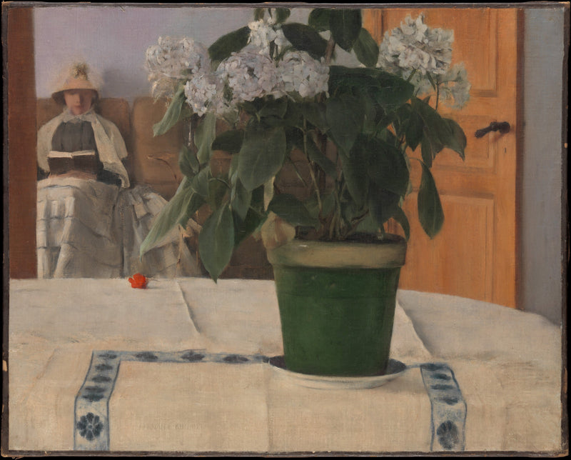 Hortensja - Fernand Khnopff