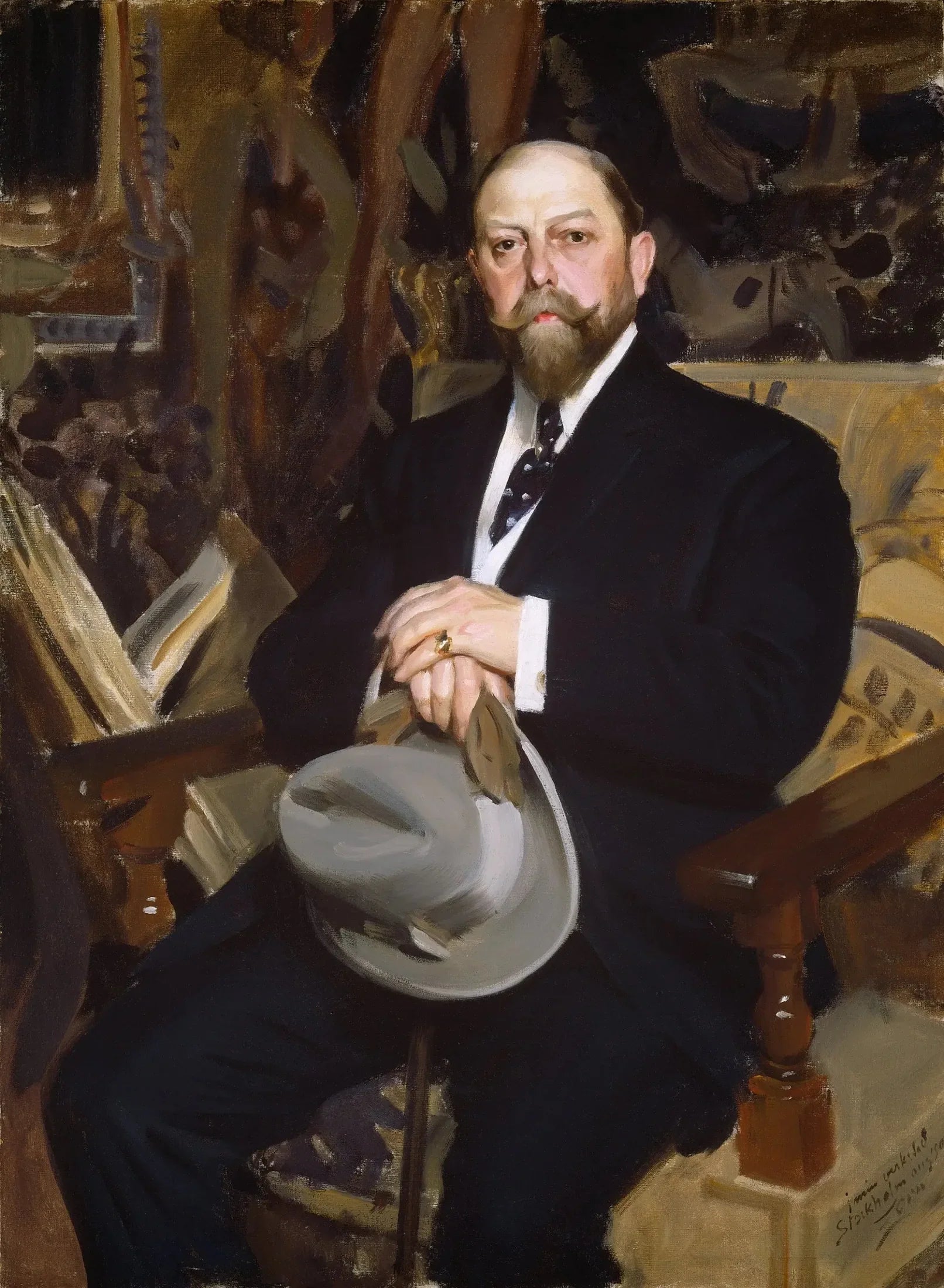 Hugo Reisinger - Anders Zorn image 1 copie de tableau peinte à la main