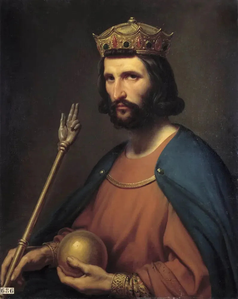 Hugues Capet, król Francji (942-996) - Charles de Steuben