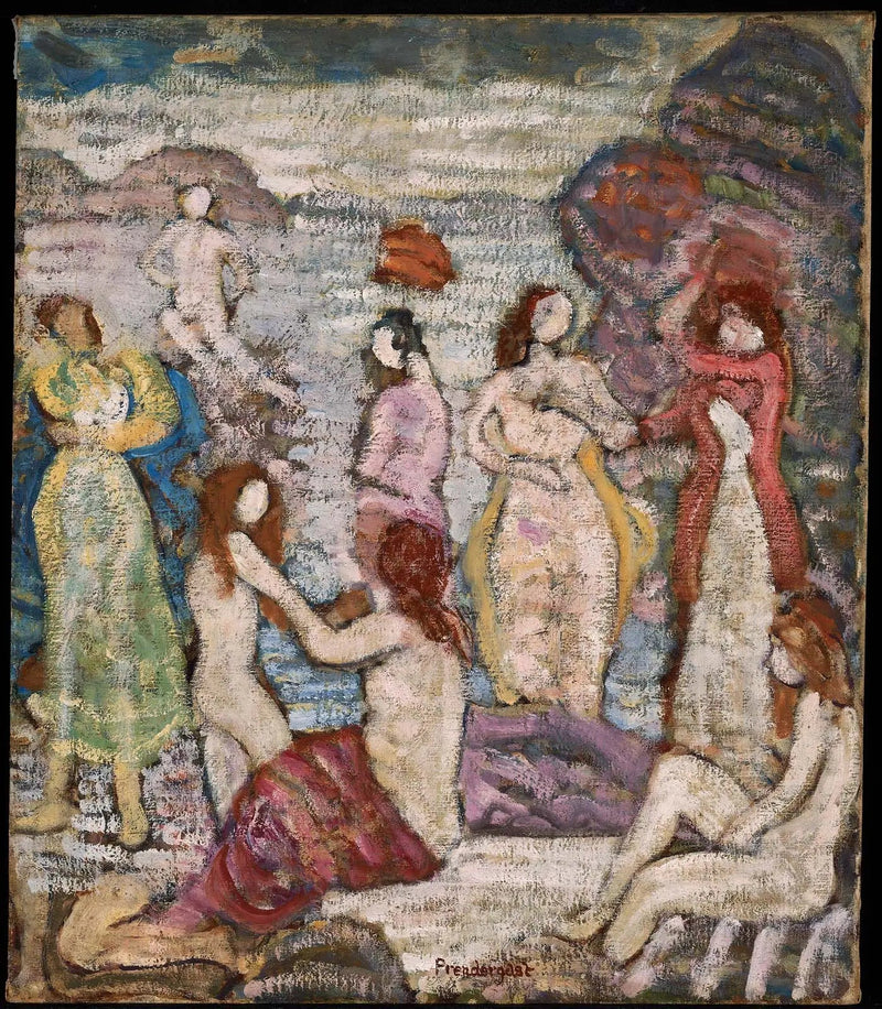Ośmiu kąpiących się - Maurice Prendergast