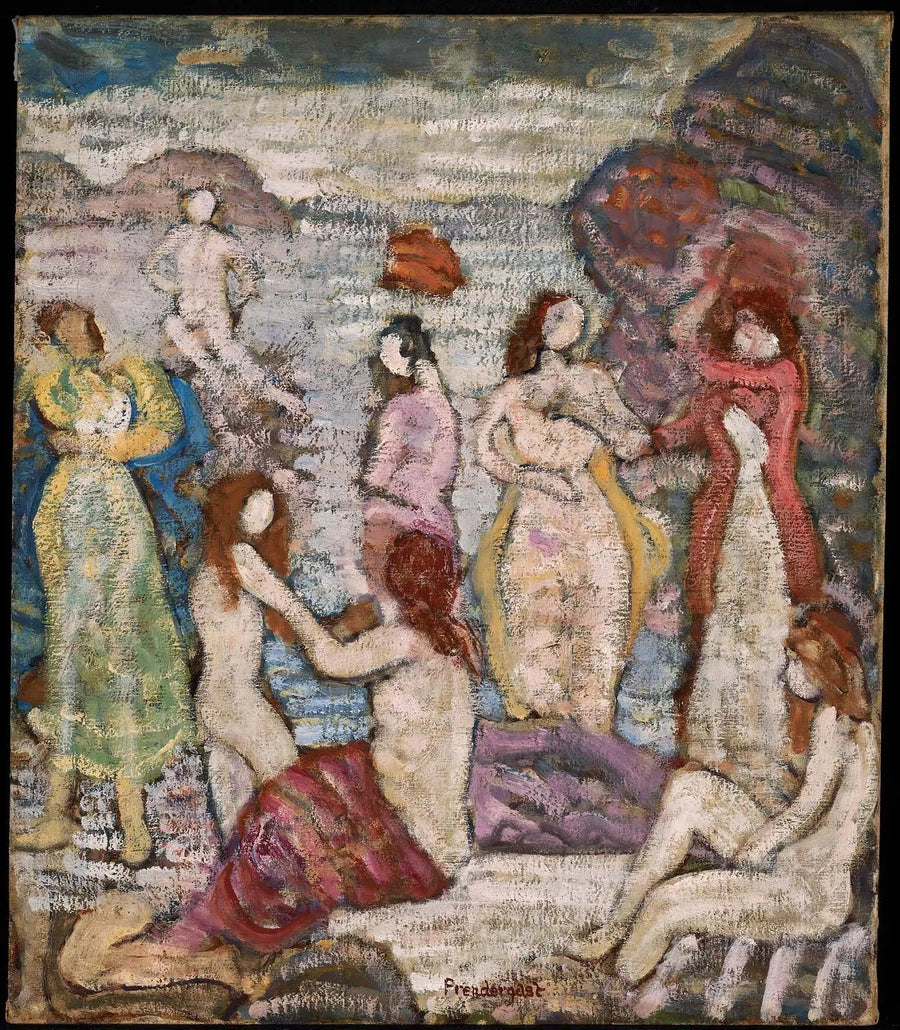 Ośmiu kąpiących się - Maurice Prendergast