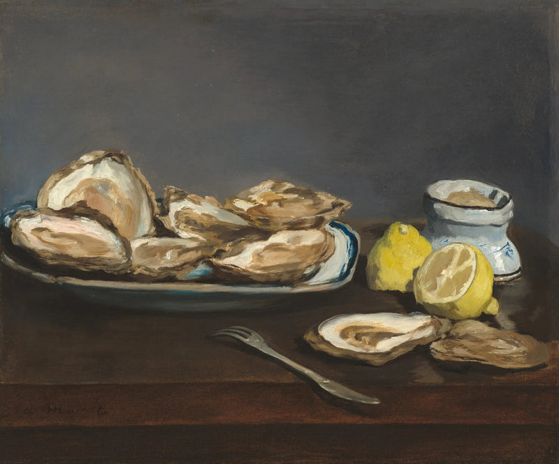 Ostrygi - Édouard Manet