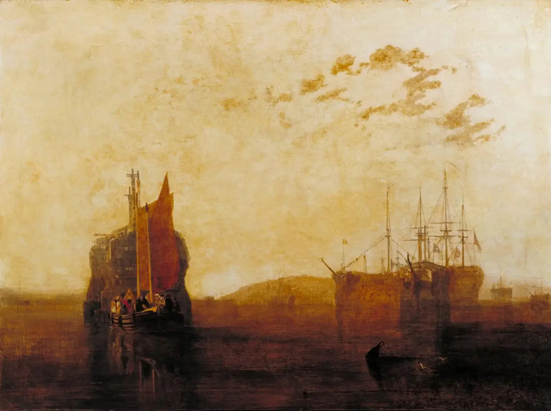 Hulki w Tamarze - J. M. W. Turner
