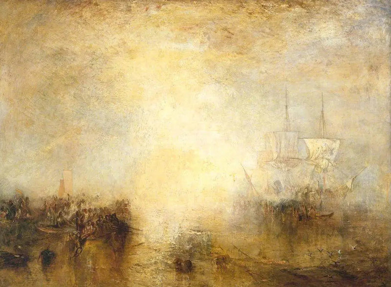 'Hurra! dla wielorybnika Erebus! Jeszcze jedna ryba!' - J. M. W. Turner