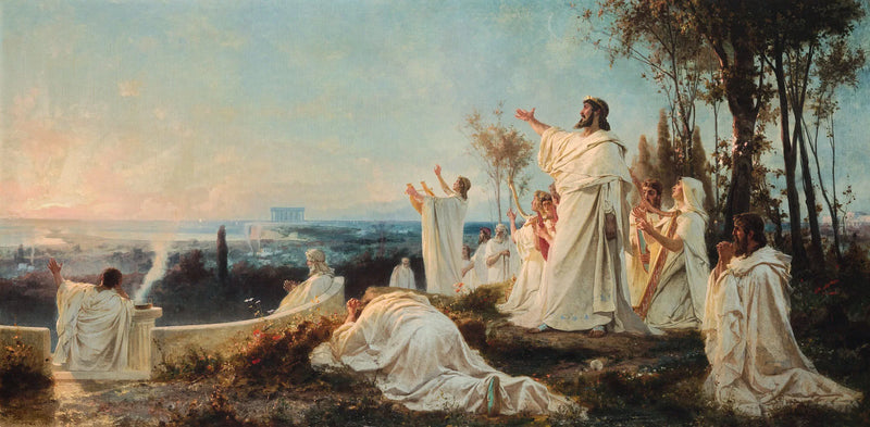 HYMNE DES PYTHAGORIENS AU SOLEIL LEVANT - Fyodor Bronnikov