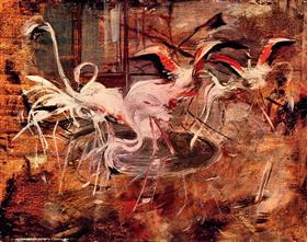 Ibis z różowego pałacu w Vésinet - Giovanni Boldini