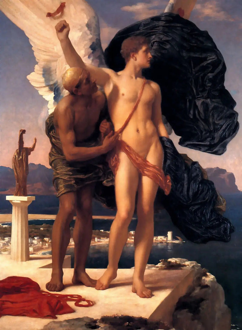 Ikar i Dedal - Frederic Leighton