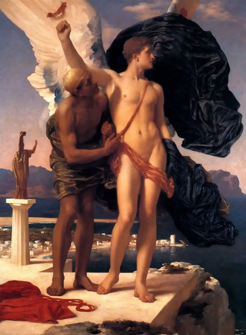 Ikar i Dedal - Frederic Leighton