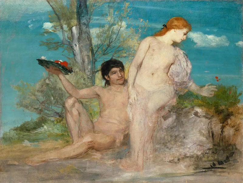 Idylla - Arnold Böcklin