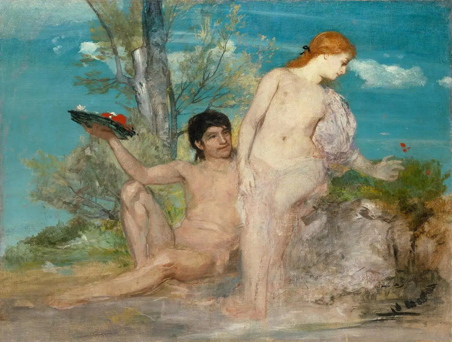 Idylla - Arnold Böcklin