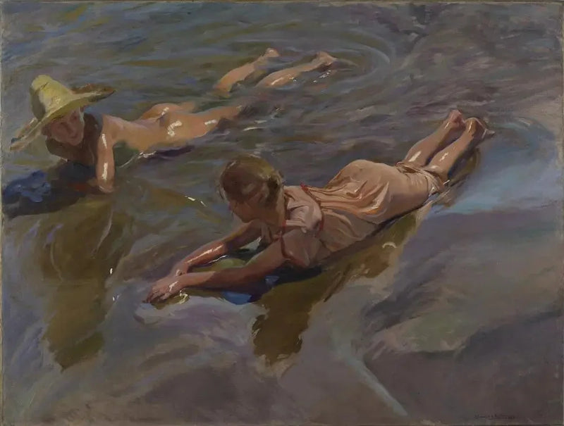 Idylle nad morzem - Joaquín Sorolla