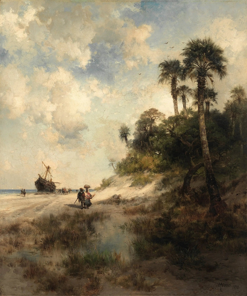 Wyspa Fort George, Floryda - Thomas Moran