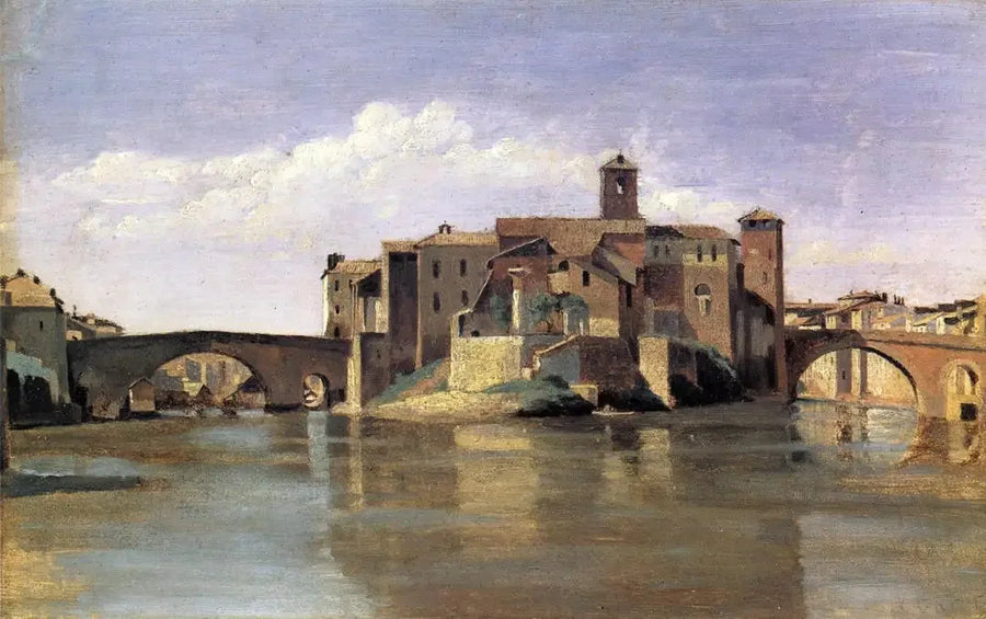 Wyspa San Bartolomeo - Jean-Baptiste Camille Corot