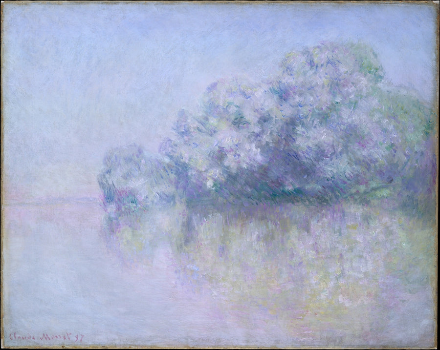 Nettle Island niedaleko Vernon, Met W1491 - Claude Monet