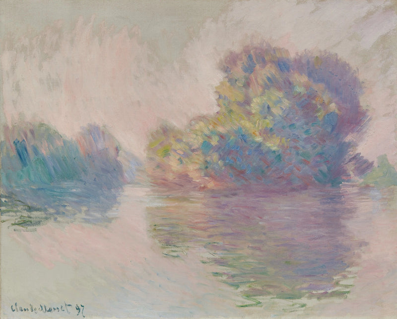 Wyspy w Port-Villez, były Brooklyn W1493 - Claude Monet