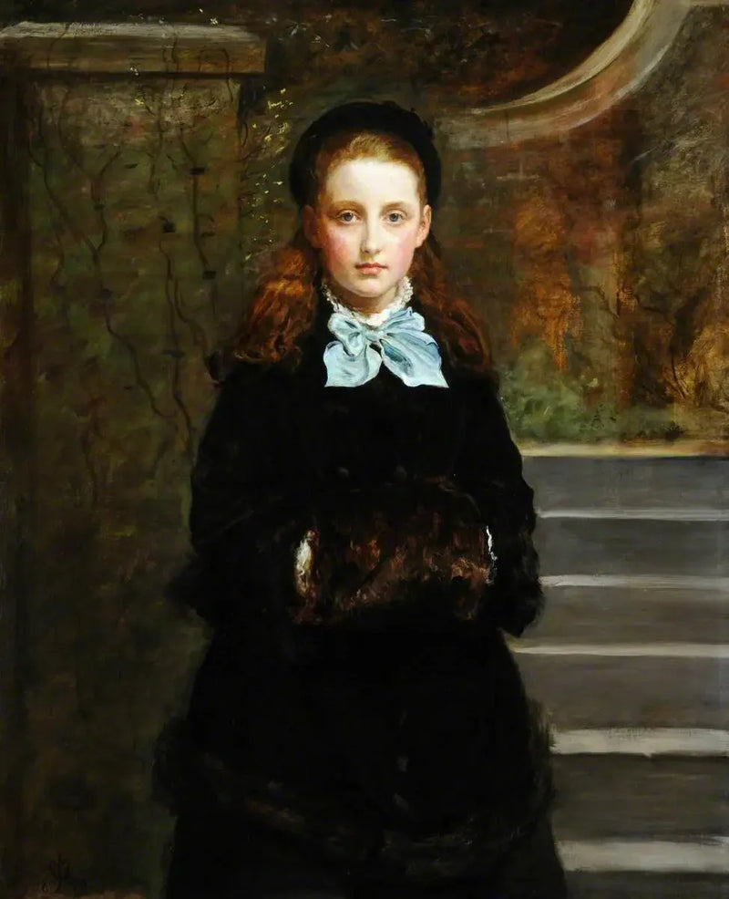 Obraz zdrowia, Alice, córka artysty - John Everett Millais