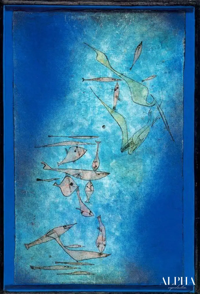 Image de poisson - Paul Klee - Reproductions de tableaux et peintures haut de gamme