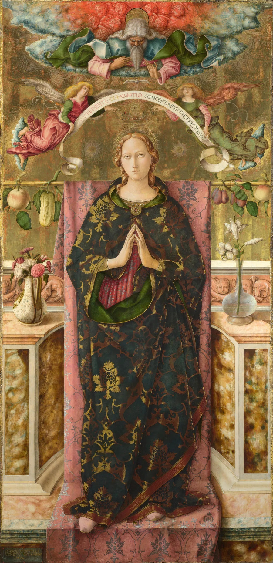 Immaculata autorstwa Carlo Crivelli - Carlo Crivelli