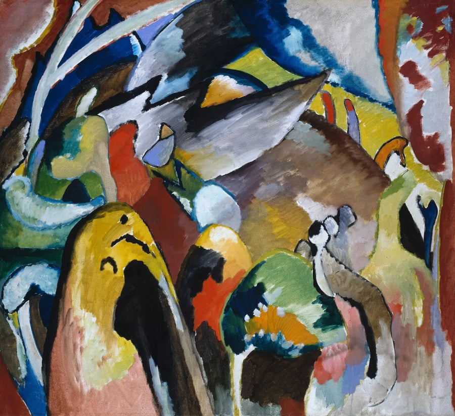 Improwizacja 19a - Wasilij Kandinsky