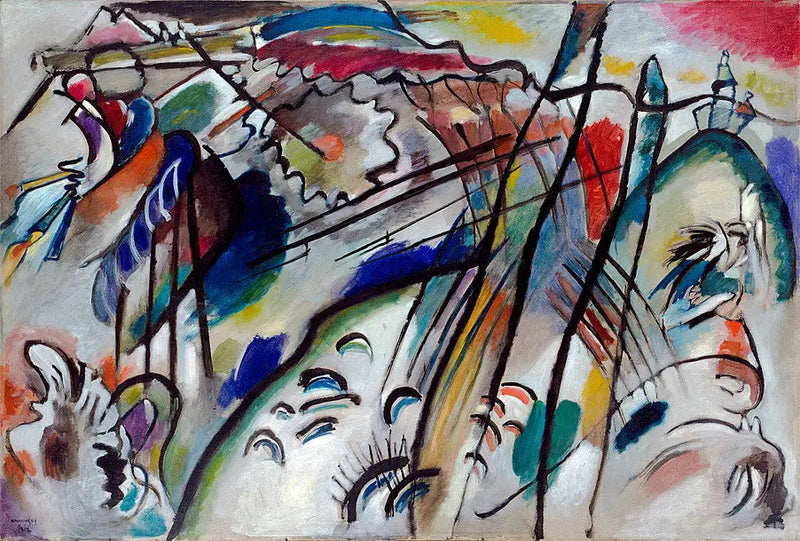 Improwizacja 28 (druga wersja) - Wasilij Kandinsky