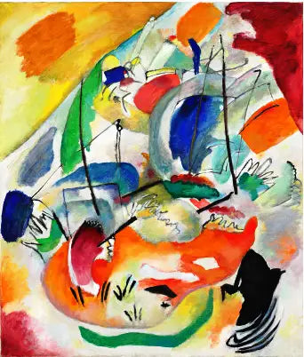 Improwizacja 31 (Bitwa morska) - Wasilij Kandinsky
