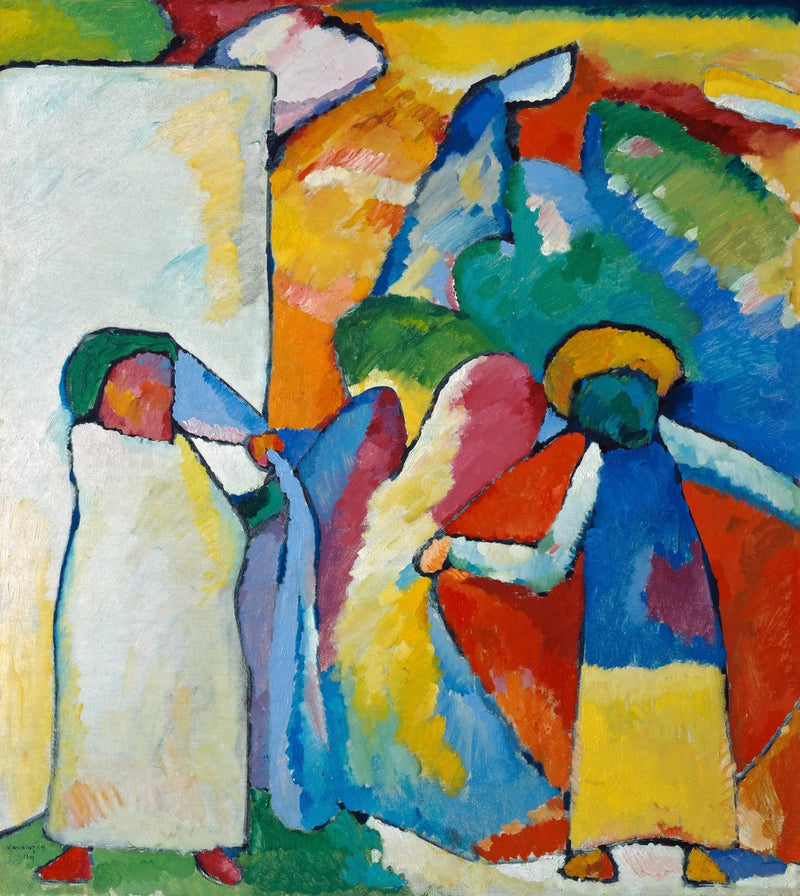 Improwizacja VI (Afrykańska) - Wasilij Kandinsky
