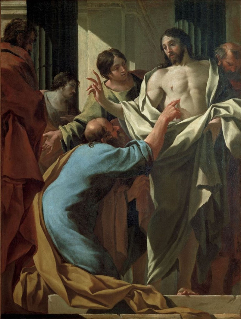 Incredulité świętego Tomasza - Simon Vouet