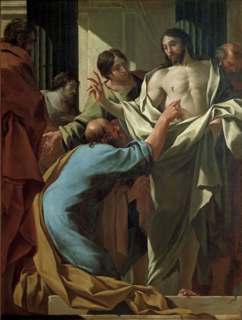 Incredulité świętego Tomasza - Simon Vouet
