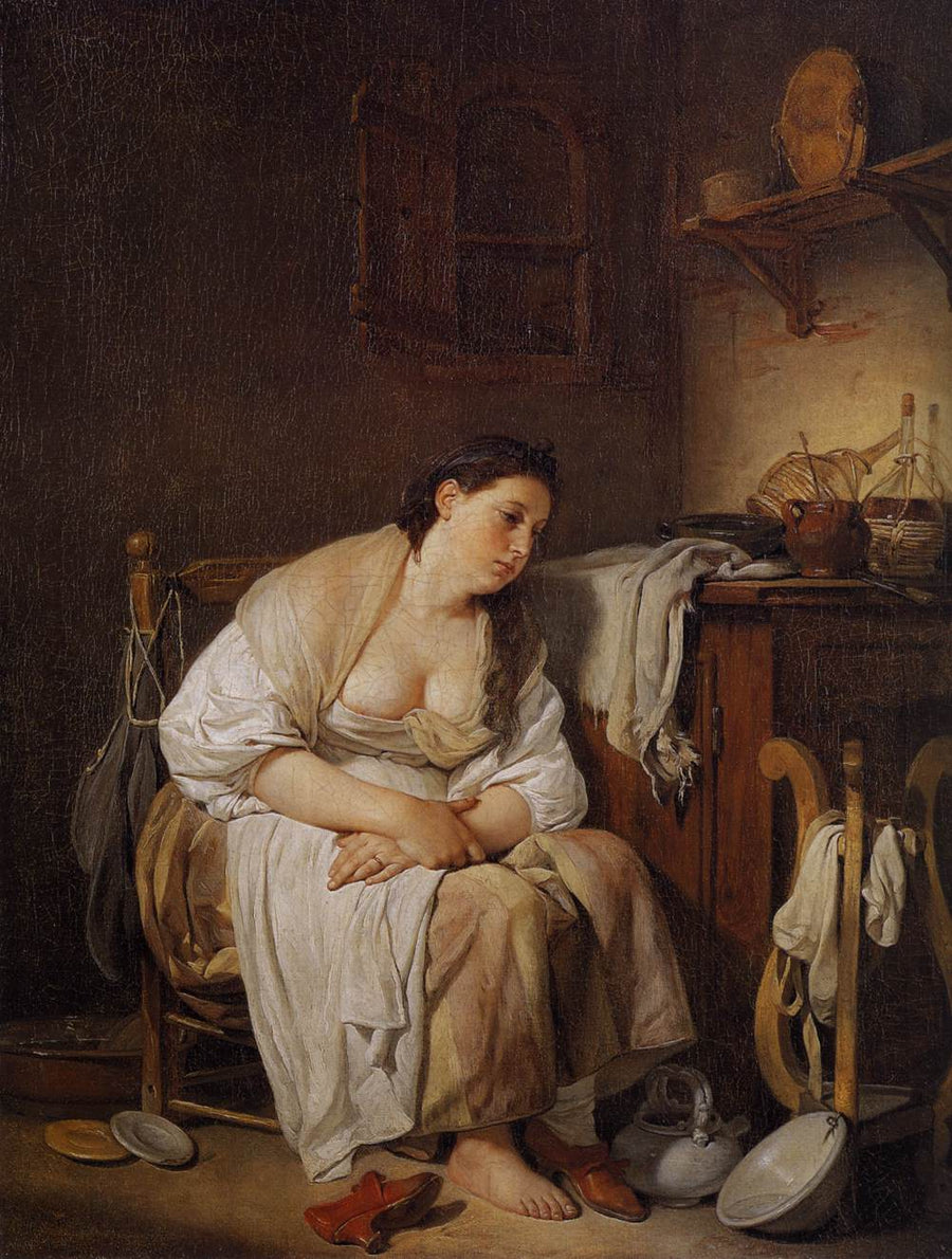 Indolencja - Jean-Baptiste Greuze