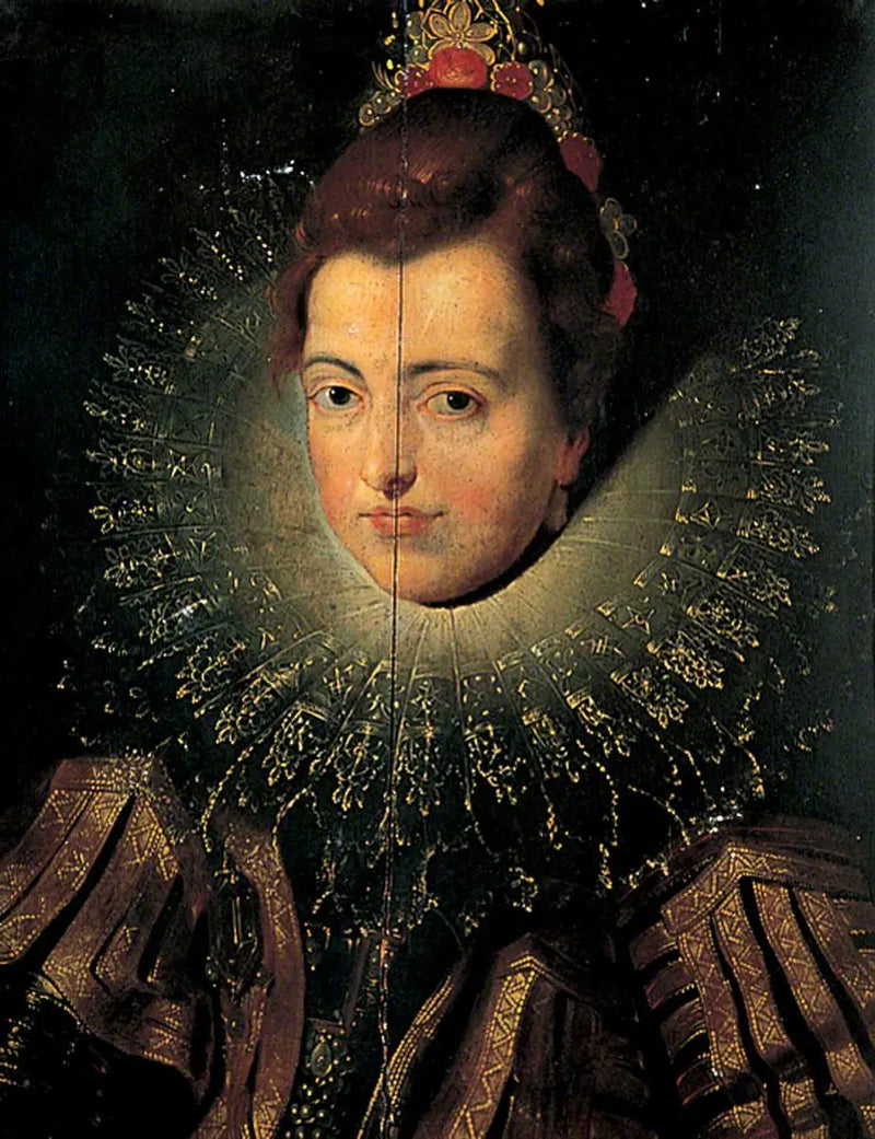 Infante Isabelle Claire Eugénie d'Espagne (1566-1633), arcyksiężna Austrii - Frans Pourbus Młodszy