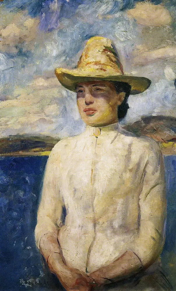 Inger w słońcu - Edvard Munch